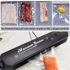 Seladora a Vácuo Portátil - Alimentos Frescos e Sem Desperdício