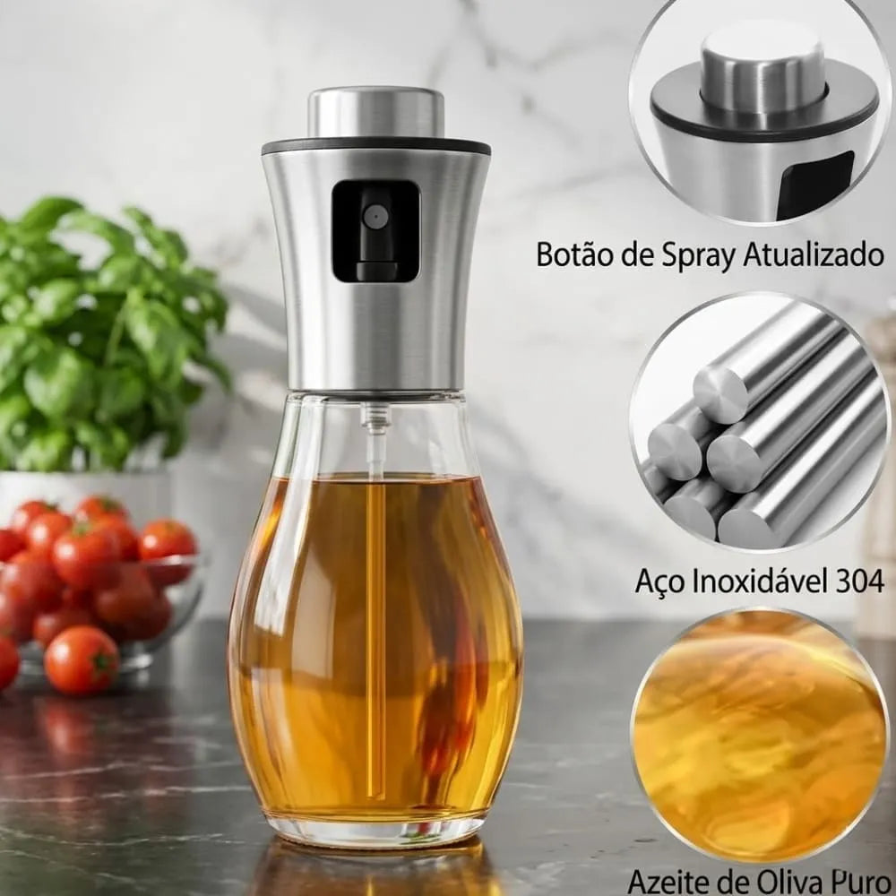 Spray Pulverizador de Azeite - Praticidade na Cozinha